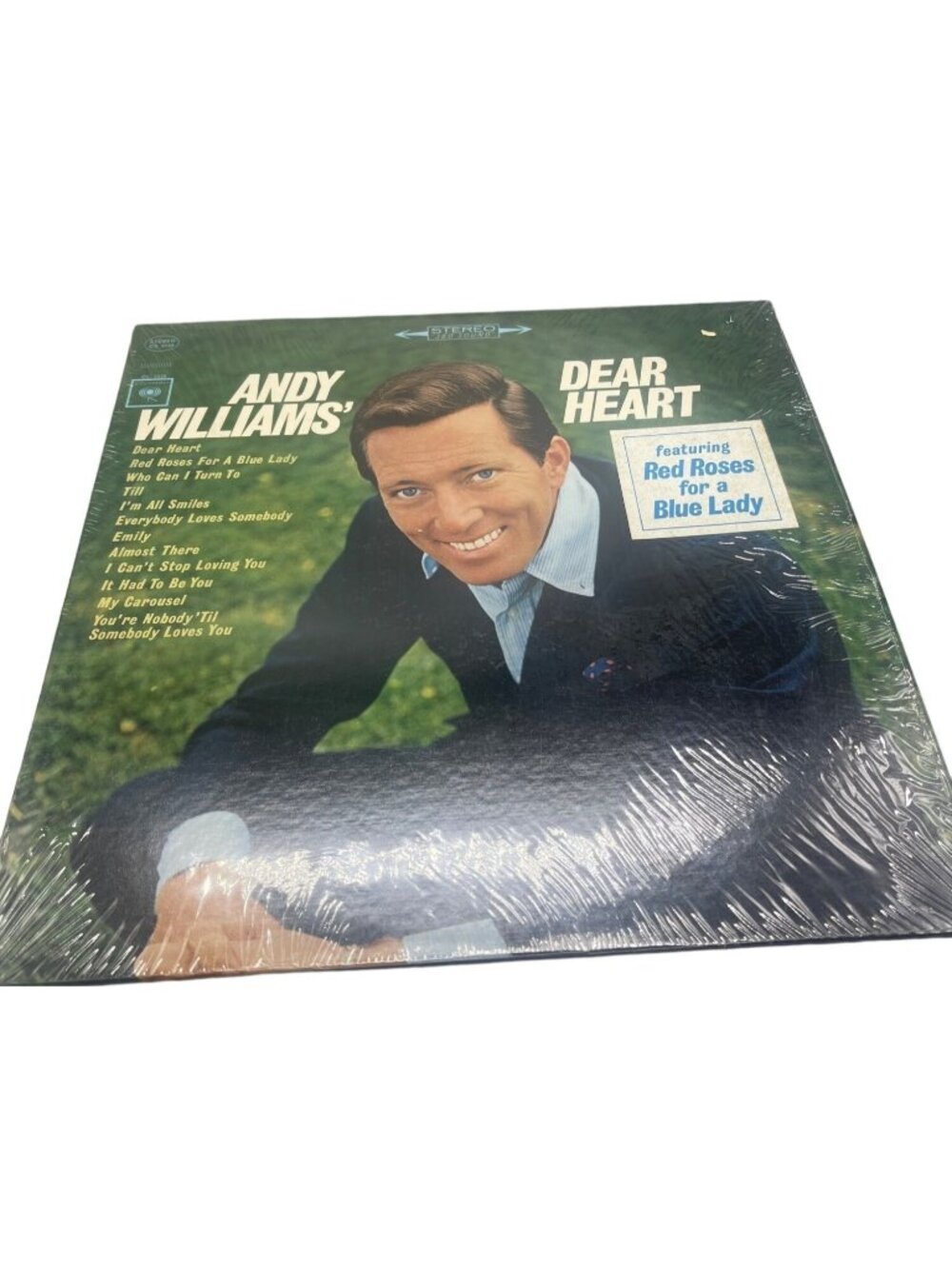 andy williams dear heart vinyl record columbia records English lp READ